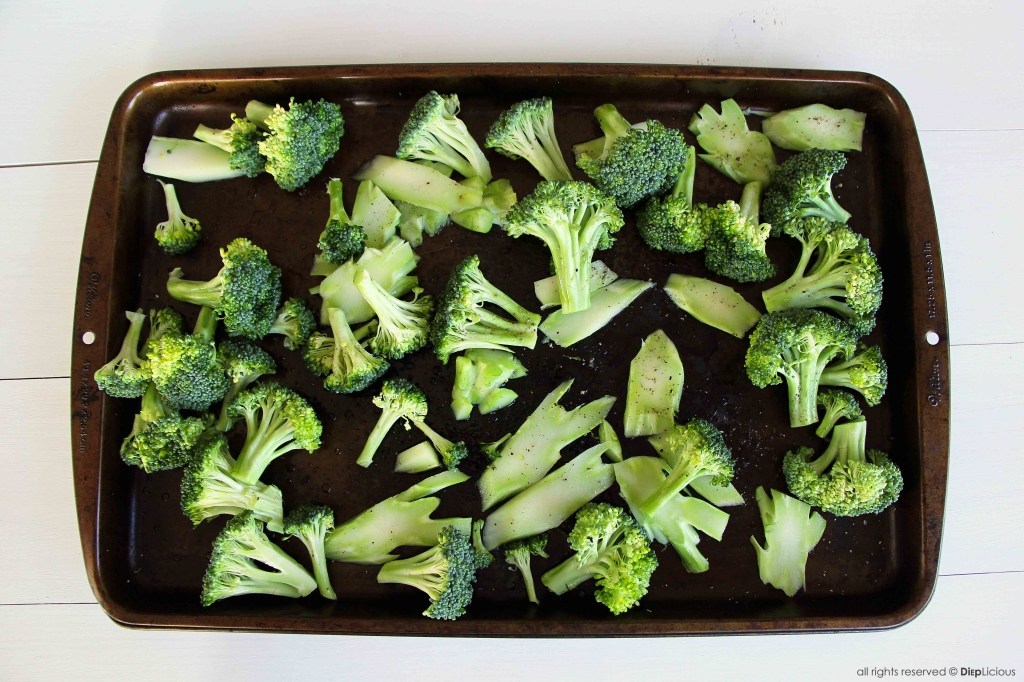 broccoli florets and stalks
